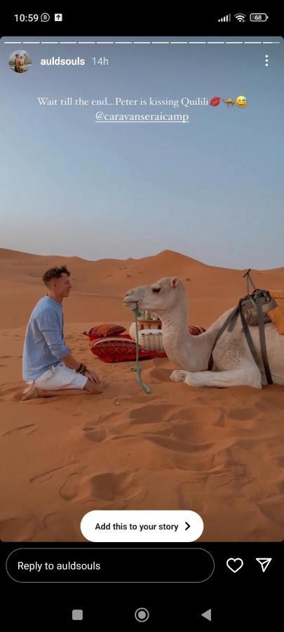 Caravanserai Luxury Desert Tented Camp Merzouga Dış mekan fotoğraf